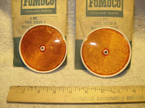1940-1974  ford  truck bed reflectors - nos