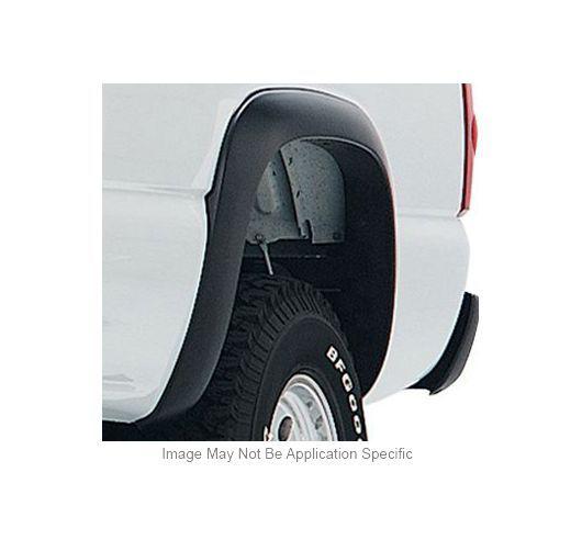 Rear new warn fender flares 2-piece set black ram truck dodge 1500 63865