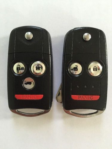 Lot of 2007-2013 acura mdx rdx tl tsx zdx keyless entry flip key