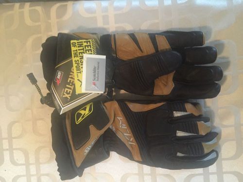 Klim elite snowmobile gloves sz: l