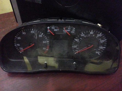 Volkswagen passat speedometer (cluster), mph, (160 mph), thru vin 090000, at 9