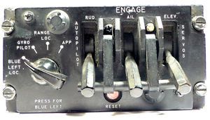 Aircraft panel autopilot engagement unit - *mystery * - bell jmw 1004 - qty:1