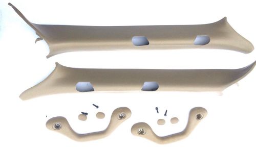 97-03 ford xlt f-150 supercab truck a-pillar tan trim window grab assist handle