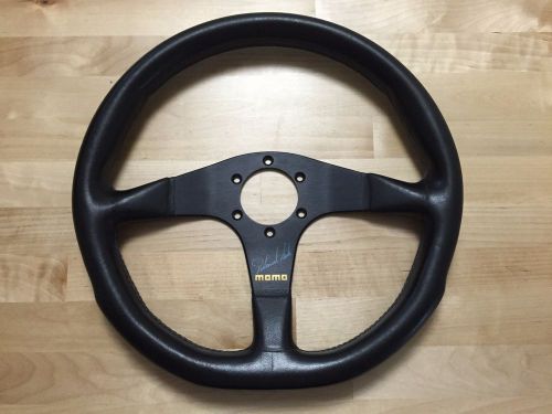 Rare 90&#039;s 350mm momo roland asch steering wheel porsche ferrari mercedes ford