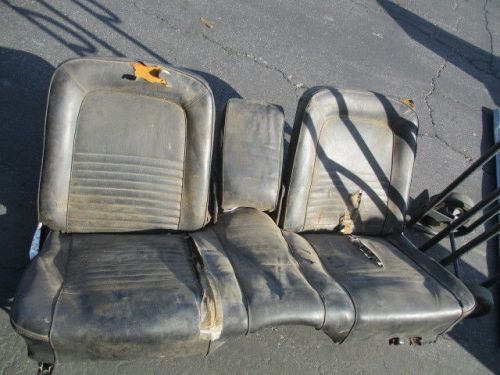 65 66 mustang bench seat(original)fb fastback gt code 1965 1966