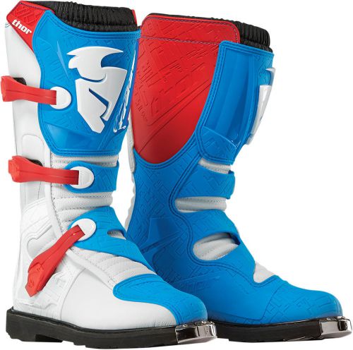 Thor blitz s5 mx/offroad boots red/blue