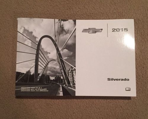 2015 chevrolet silverado owners manual