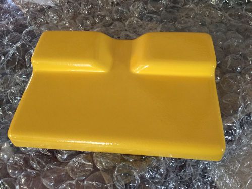 10-14 mustang battery cover - series 96 - custom painted yellow - anchor room