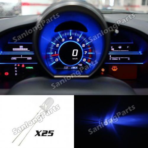 25x instrument cluster mini 4.7mm back light blue new type led dash lamp