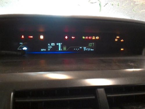 Speedometer 13 14 toyota prius sw v model vin eu 7 and 8 digit mph #1768646