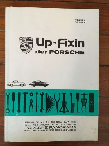 Up fixin der porsche vol. 1 &amp; 2 reprints technical data 1956-1966 panorama pca