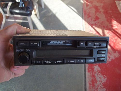 2000 2001 nissan pathfinder bose radio cassette player pn-1665k - working