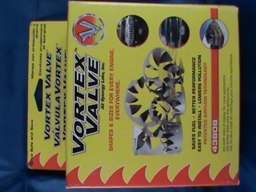 Oval vortex valve efficiency booster air synergy labs, new #43808