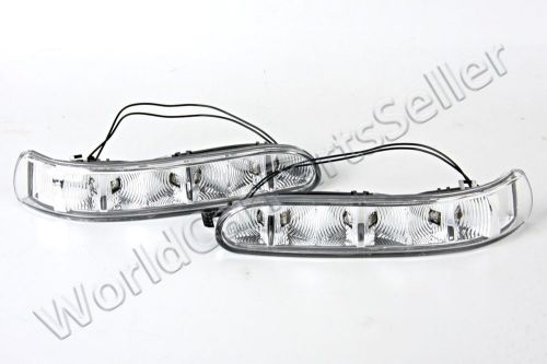 Door mirror side turn lamp lh+rh pair fits mercedes s-class w220 sedan 1998-2005