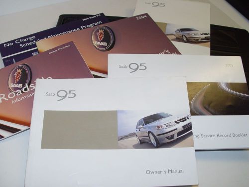 2004 saab 9-5 owners manual 9-5 portfolio 9 5