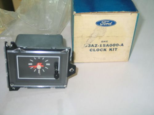 Nos 73 74 75 76 77 78 ford  custom_galaxie_ltd country squire clock in the box