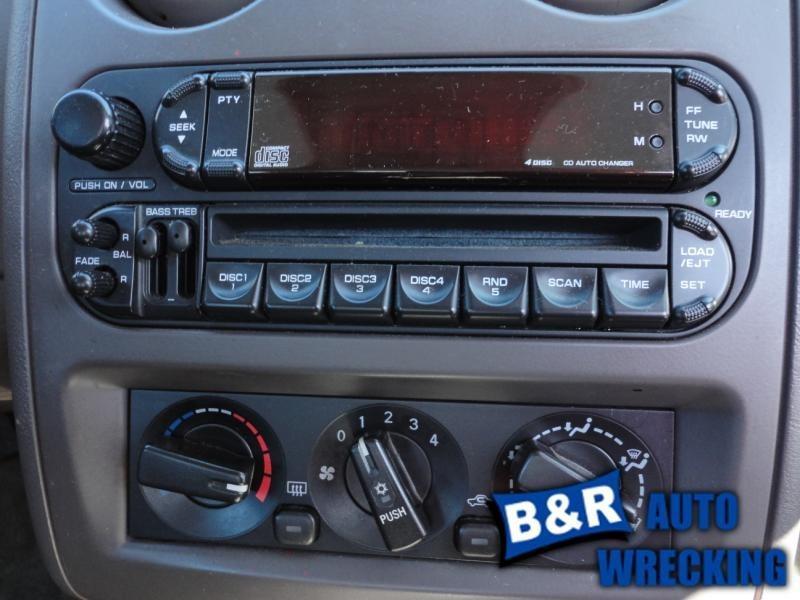 Radio/stereo for 01 02 03 04 05 sebring ~ cpe recvr am-fm-cd player 4 disc infin