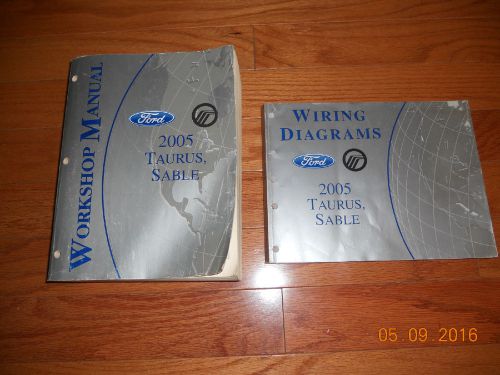 Oem 2005 ford taurus mercury sable service shop repair manual