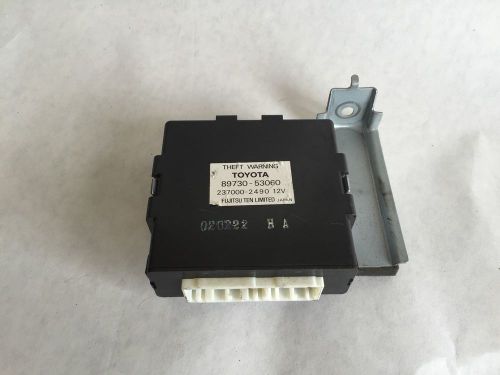 Lexus is300 89730-53060 theft warning toyota computer security control oem