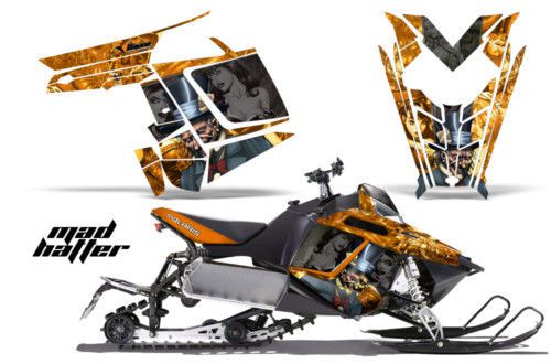 Polaris 2011 rush pro-rmk snowmobile sled graphic kit m