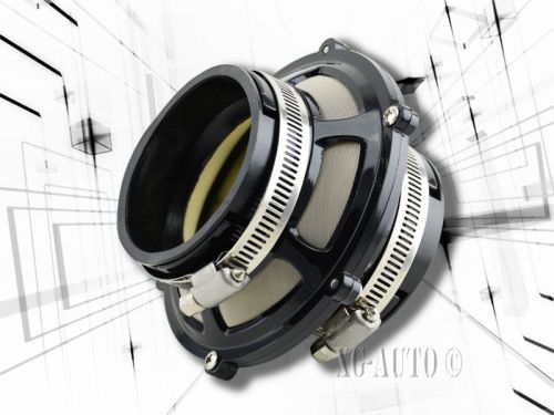 3.00&#034; 76mm cold air intake bypass valve filter black for benz