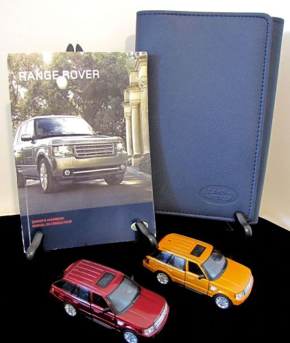 2009 land rover range rover owners manual only with case #o969