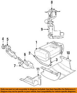 Jeep chrysler oem 93-98 grand cherokee fuel system-fuel tank bolt 52100130