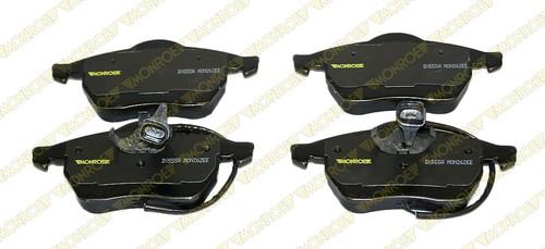 Monroe dx555a brake pad or shoe, front-monroe dynamics brake pad