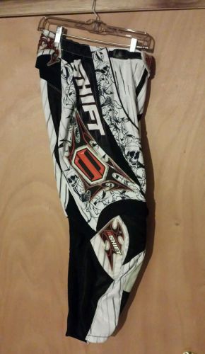 Brand new shift faction moto gear racing pants size 30