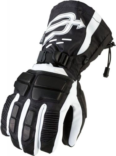 Arctiva comp glove mens sizes small-2xl black/white waterproof snowmobile glove