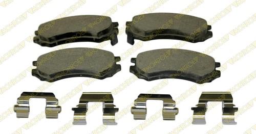 Monroe cx507 brake pad or shoe, front-monroe ceramics brake pad