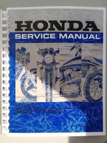 1994-2003 honda magna vf750 vf750c cd dealer service manual vf750cd c