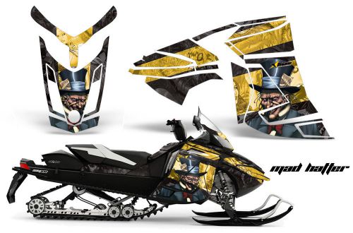 Amr racing ski doo rev-xr gsx summit kit snowmobile sled sticker wrap 2013 mad y