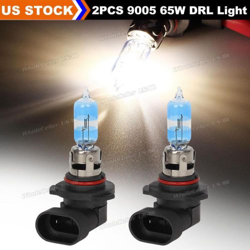 1pair 9005 hb3 daytime running drl light halogen bulb 65w good quality for mazda