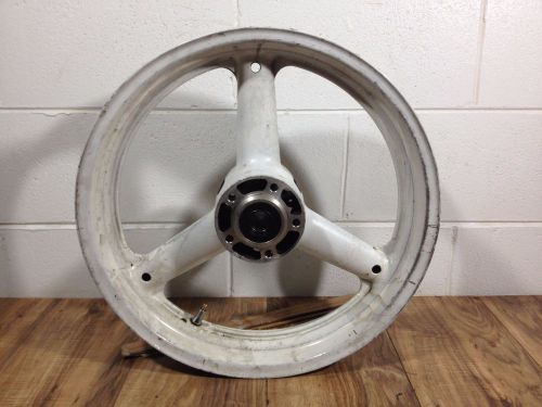 1997-2000 suzuki gsxr 600 oem front wheel rim minor hop *5713