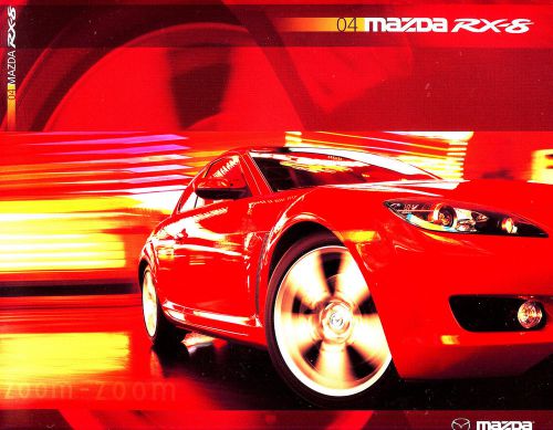 2004 mazda rx-8 deluxe brochure -mazda rx8 sport-mazda rx-8 grand touring