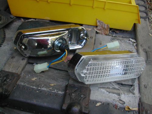 Alfa romeo montreal park runing light assemblies nos oe carello