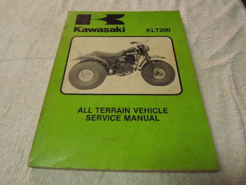 Kawasaki klt200 service manual