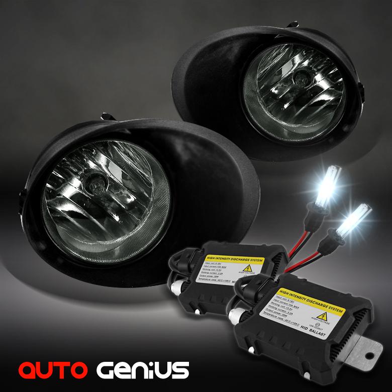 Slim ballast xenon hid upgrade + 07-13 tundra jdm smoke driving fog lights kit