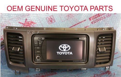 2011 2012 2013 2014 genuine toyota sienna non jbl navigation w sd map bluetooth