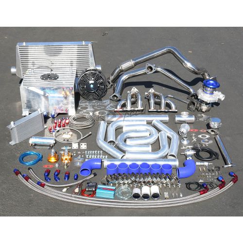 Kl-de huge stage ii turbo charger 300hp boost kit for 93-97 mazda mx6/probe v6