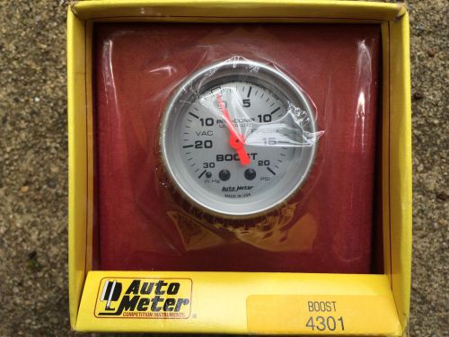 2&#034; autometer mechanical boost gauge