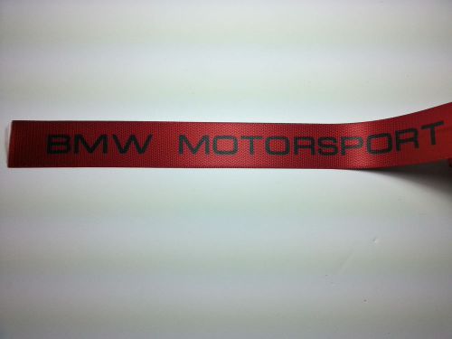 Bmw motorsport seat belt - e30 e34 e36 e39 e46 e53 e60 f10 f30 f80 f82