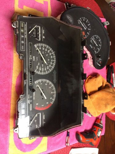 Oem 84-89 nissan 300zx analog instrument cluster gauges speedometer 138k