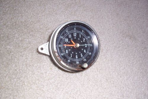 1965 65 chevrolet impala ss console clock original gm delco