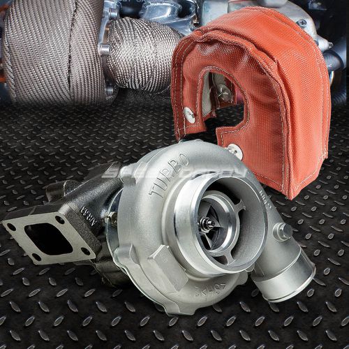 T04e t3/t4 .63 a/r ceramic ball bearing turbo stage iii 300hp+red heat blanket