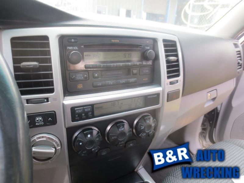 Radio/stereo for 03 04 toyota 4 runner ~ crt