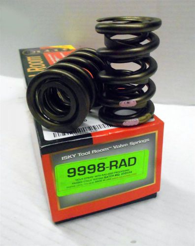 Isky 9998 rad valve springs dual with damper 1.600&#034; od .800&#034; max lift set/16