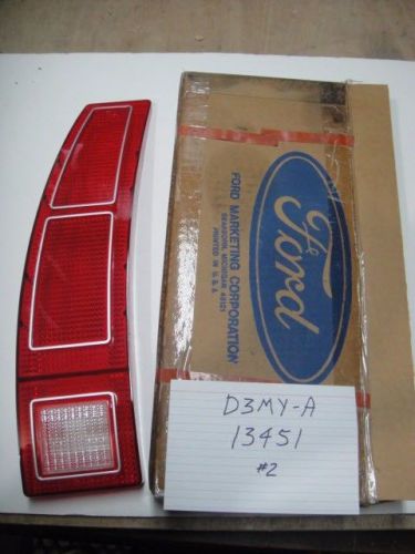 (see video) 1973 - 1978 mercury station wagon taillight rear lamp lens monterey