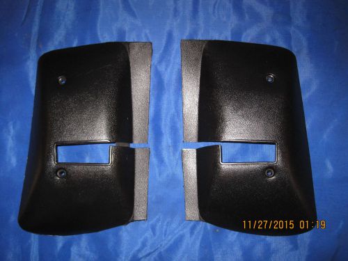 1973-1974 camaro z28 rs firebird trans am seat belt retractor covers original